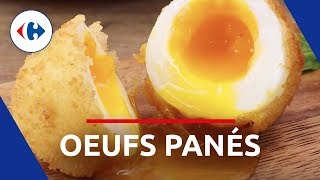 Oeufs Panés  Les recettes Carrefour [upl. by Atener]