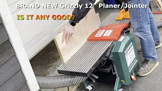 Grizzly G0959 12“ Jointer Planer Combo Review [upl. by Vano308]