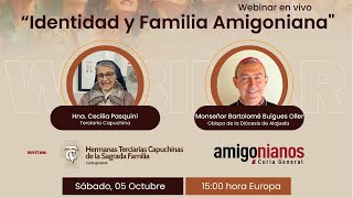 Webinar quotIdentidad y Familia Amigonianaquot [upl. by Sashenka508]