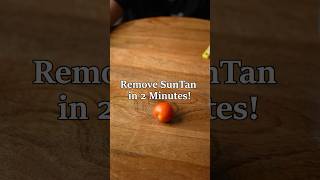 Got Sunburned This DIY Tan Removal Trick Works in Just 2 Minutes suntanremoval homeremedies [upl. by Tigirb365]