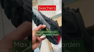 Skechers Max Protect Warden Water Repellent Shoes Men skechers skechersshoes [upl. by Catharina]