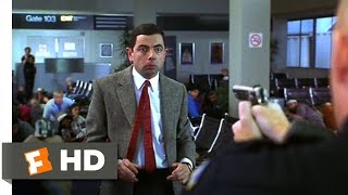 Bean 312 Movie CLIP  Airport Police Chase 1997 HD [upl. by Kciredohr]