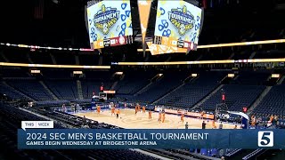 SEC Mens Basketball Tournament starts Wednesday [upl. by Olsewski]