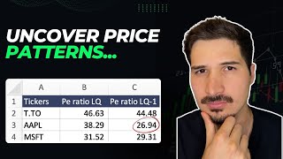 How to Get Historical PE Ratios in Excel or Google Sheets [upl. by Koball25]