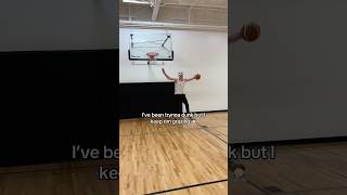 How do I dunk better 🤦🏻 basketball dunk shorts nba [upl. by Lumbard598]