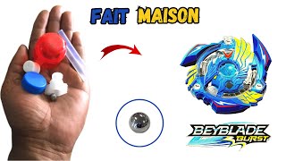 Tuto Fabriquer une Toupie Beyblade à la Maison [upl. by Zelten]