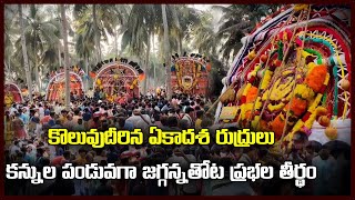 Jagganna Thota Prabhala Theertham in Konaseema II Samayam Telugu II [upl. by Laiceps]