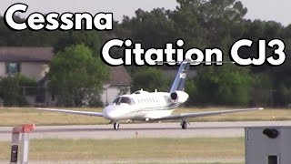 Cessna Citation CJ3 Takeoff [upl. by Evot]