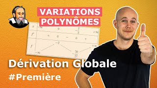 Tableau de VARIATION dun POLYNÔME  Première [upl. by Einnaf]