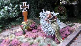 Erwin Rommels Grave in Herrlingen Germany the town is now called Blaustein [upl. by Atilrep]