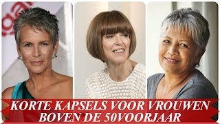 Nieuwe korte kapsels voor vrouwen boven de 50 voorjaar 2018 [upl. by Adamik]