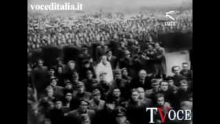 Ultimo discorso pubblico del Duce Benito Mussolini al Teatro Lirico di Milano 16 dicembre 1944 [upl. by Anaitsirhc]