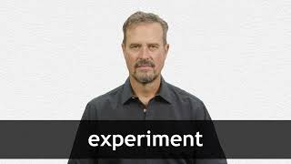 How to pronounce EXPERIMENT in American English [upl. by Etnoed]