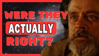 Were They Right About The Last Jedi [upl. by Teressa]