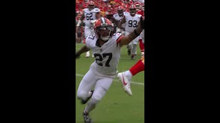 Justyn Ross catches for a 3yard Touchdown vs Cleveland Browns [upl. by Steele]