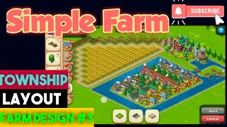 Township Farm Design  Township Design Level 60 [upl. by Akinehc801]