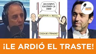 Marcos Galperín LE HIZO ARDER EL TRASTE al zurdo Tenembaum y lo dejó llorando con un meme de Twitter [upl. by Calisa576]