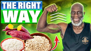 HOW TO USE CARBS TO BUILD MUSCLE the right way [upl. by Ashraf509]