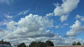 Partly Cloudy amp South Winds Clouds Moving In 235pm Oct 27 2024 [upl. by Jana48]