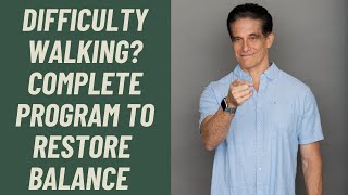 SENIORS DIFFICULTY WALKING COMPLETE PROGRAM TO RESTORE YOUR BALANCE [upl. by Ynohtnaeoj]