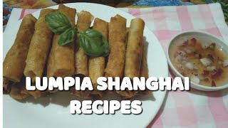 How to make Lumpia Shanghai Recipe [upl. by Jacinto]