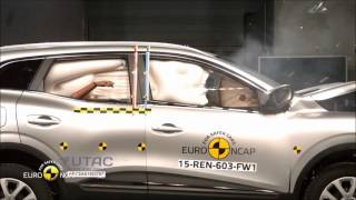 Renault Kadjar Crash Test Euro NCAP [upl. by Tterag]