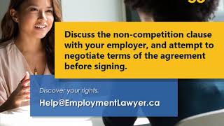 Noncompete Clauses in Canada [upl. by Enej84]