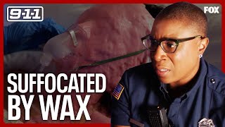 First Responders Attempt To Save A Woman Being Suffocated By Wax  911 [upl. by Dianuj160]