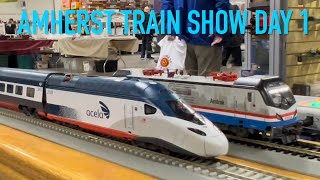 Amherst Train Show 2024 Day 1  Manufactures amp Vendors [upl. by Jammin]