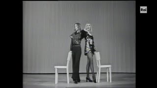 Raffaella Carrà  Basta fare così ft Ottavia Piccolo Music Video  Canzonissima 1972 [upl. by Einnus]