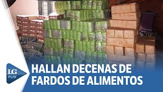 Encuentran mercadería del Estado durante un allanamiento por una causa violencia de género [upl. by Materi]