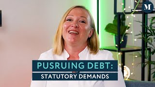 Debt Recovery Statutory Demand [upl. by Anod]