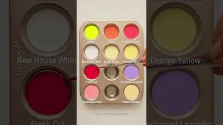 Guess the mixed colors 280 easy to hard colormixing paintmixing guessthecolor [upl. by Boyce]