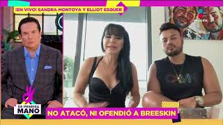 En vivo Sandra Montoya ACLARA que NO llamó VIEJA a Olga Breeskin  De Primera Mano [upl. by Perkin]