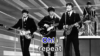 Aint She Sweet  The Beatles Karaoke Version [upl. by Newkirk161]