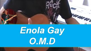 Enola Gay  OMD Mélodie pour guitare  partition et tab [upl. by Roter]