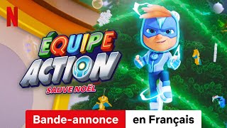 Équipe Action  Il faut sauver Noël   BandeAnnonce en Français  Netflix [upl. by Idissac]