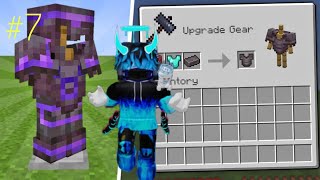 I made full Netherite ArmorMinecraft Gameplay [upl. by Ahsekan913]