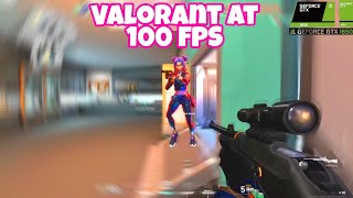 Valorant At 100 fps  Senonimus clips [upl. by Aseeram]