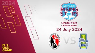 🔴 LIVE Trinidad amp Tobago v Barbados  CWI Men’s Under 19  50 Over Championships 2024 [upl. by Amann]