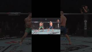 Sean Strickland TKO Robert Whittaker  1 Min Short  EA UFC 5 [upl. by Haerle]