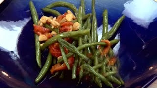 Watch recipe Walnut Oil Sautéed Green Beans [upl. by Mungovan]