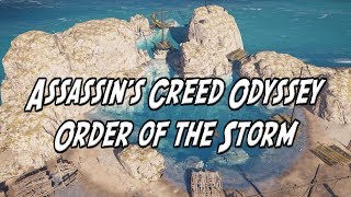 Assassins Creed Odyssey Order of the Storm Shipwreck Cove Ancient Cultist Clue Location [upl. by Galina]