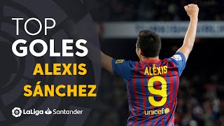 TOP 25 GOALS Alexis Sánchez en LaLiga Santander [upl. by Hey]