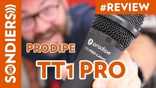 PRODIPE TT1 PRO Lanen microphone dynamique test [upl. by Zalea877]