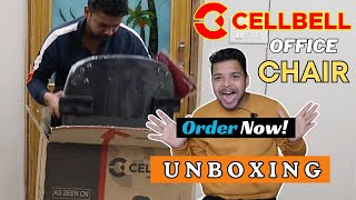 CellBell C100 Chair  Unboxing amp Review  How to Install amp Assemble Office Chair  Pros amp Cons [upl. by Aneetsirhc]