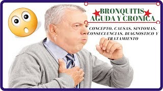 Bronquitis Aguda Y Cronica en niños  Concepto Causas Diagnostico Síntomas Y Tratamiento [upl. by Conte]