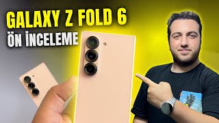 Yapay zeka avantajlarıyla yeni Samsung Galaxy Z Fold 6 [upl. by Gennaro]