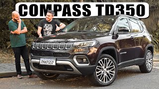 COMPASS LIMITED TD350 4X4 Jeep tem que ser a diesel [upl. by Ahsimet388]