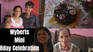 Wyberts Mini Birthday Celebration  Goanvlogger goanvlogger konkanivlogger konkanivlogs [upl. by Ynnelg947]